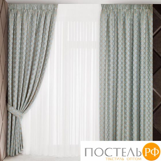 Togas БОРХА гол. Шторы 260x300-2, подхваты-2, 4 пр.