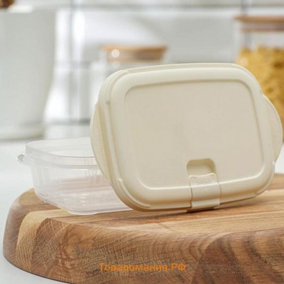 Контейнер для СВЧ Push 1.9л слоновая кость