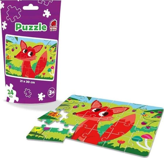 Roter Kafer Puzzle edukacyjne - Lisek