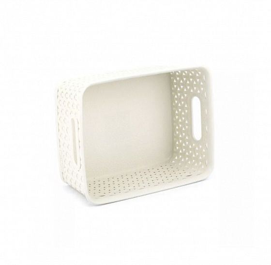 Коробка для хранения MY STYLE S кремовая