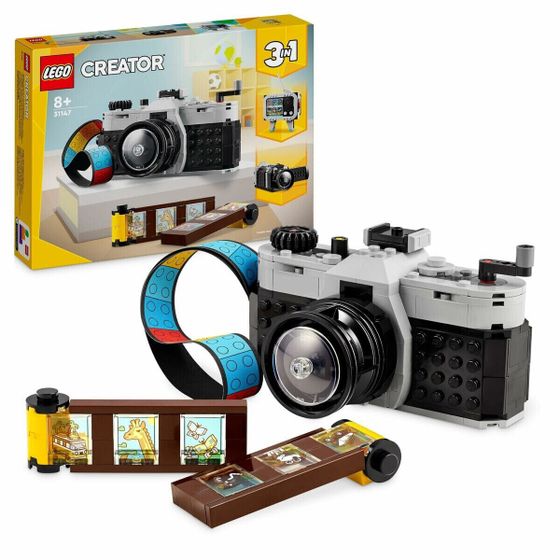 Lego 31147 Creator Retro Camera Цветное руководство
