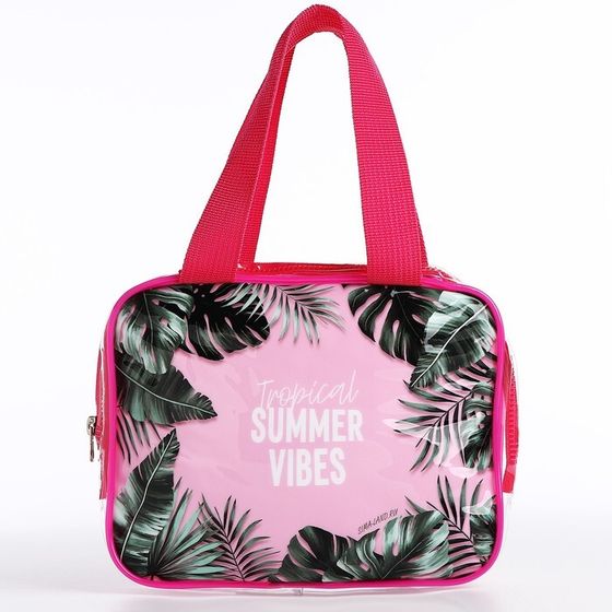 Сумка для купальника &quot;Summer vibes&quot;, 18х15х4 см