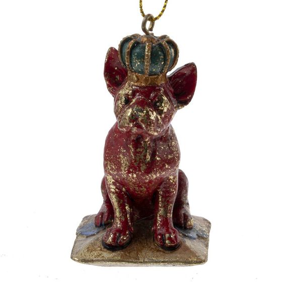 Фигурка декоративная подвесная &quot;Собака&quot;, L4 W4 H8 см, 2в.