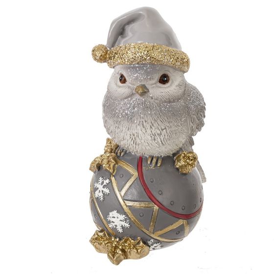 Фигурка декоративная &quot;Птичка&quot;, L7,5 W9,5 H15,5 см, 2в.