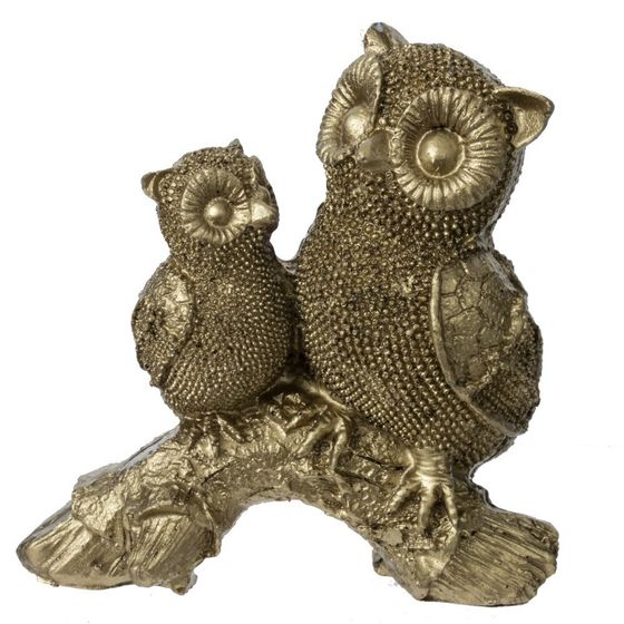 Фигурка декоративная &quot;Совы&quot;, L8,5 W3,5 H8,5 см, 2в.