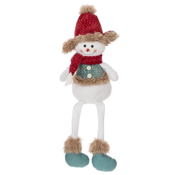 Игрушка набивная &quot;Снеговик&quot;, L17 W11 H53/29 см, 2в.