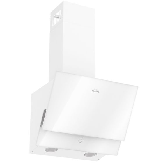 Вытяжка наклонная Elikor Vertex WH 50 белый управление:сенсорное (1 мотор) (243072)