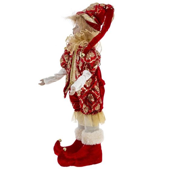 Игрушка набивная &quot;Клоун&quot; (муз), L20 W13 H42 см