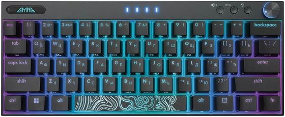 Клавиатура GMNG GG-KB500XW игровая беспров. черный BT/Radio (1910516)