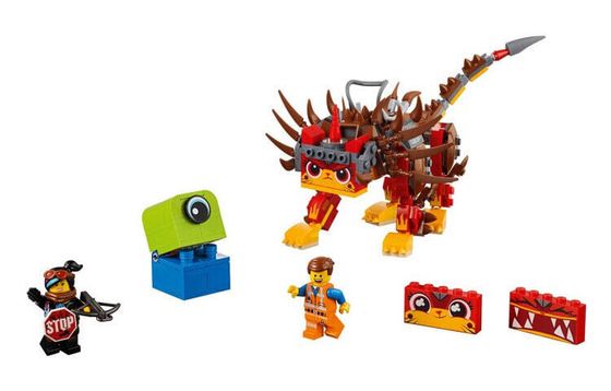 LEGO Big Movie Collection MOVIE2 Collection Super Cat And Samurai Lucy Building Blocks 348 70827