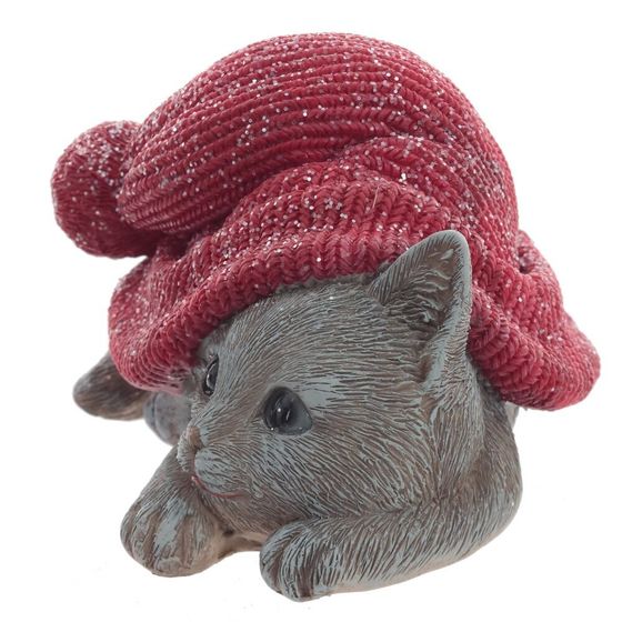 Фигурка декоративная &quot;Котёнок&quot;, L14 W9,5 H7,5 см, 2в.