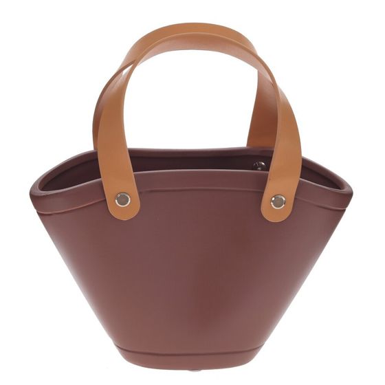 Ваза для искусственных цветов, L22 W8 H14 см