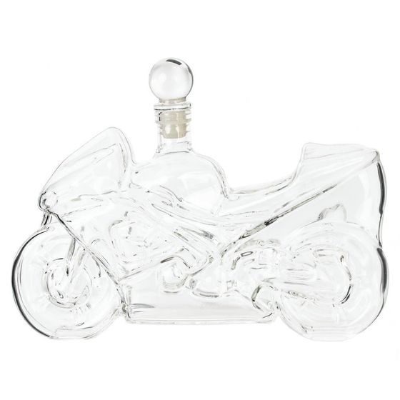 Графин "Мотоцикл", 700 мл, L24 W8 H18 см