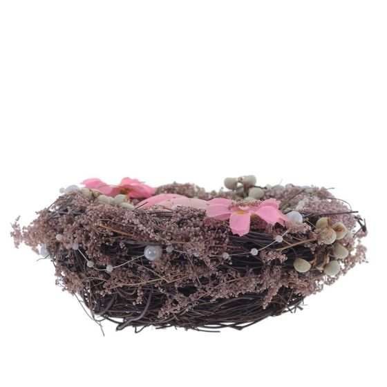 Изделие декоративное &quot;Гнездо пасхальное&quot;, L14 W14 H5 см