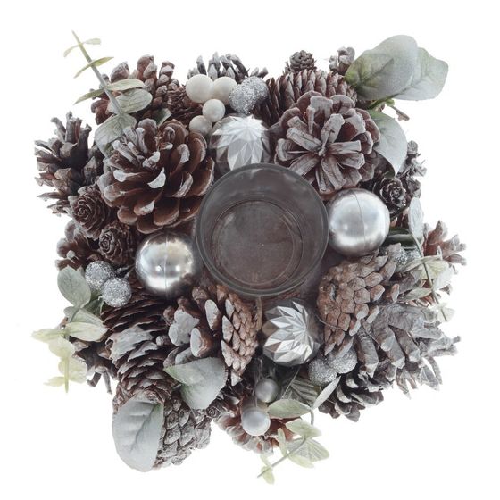 Подсвечник, D 4,5 см,L18 W18 H10 см