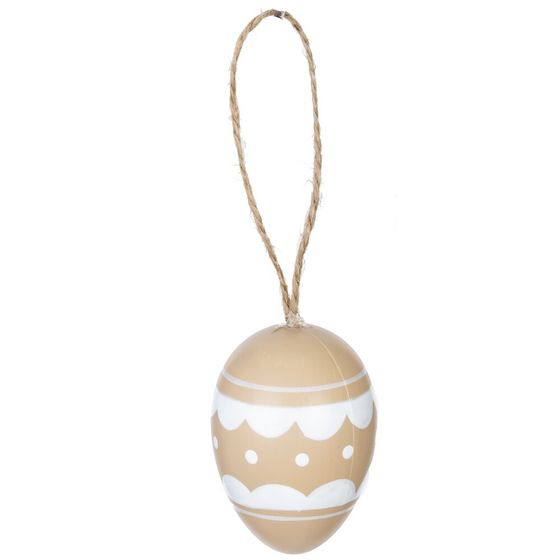 Набор из 16-ти изделий декоративных подвесных "Яйцо" (4,5*6, 3,5*5,5, 3*4), L14 W5,5 H15 см