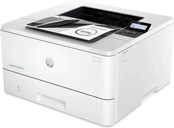 Принтер лазерный HP LaserJet Pro 4003dw A4 Duplex Net WiFi белый (2Z610A)