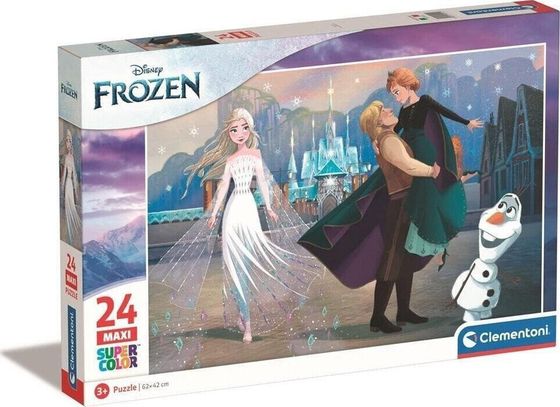 Clementoni CLE puzzle 24 maxi SuperKolor Frozen2 24242