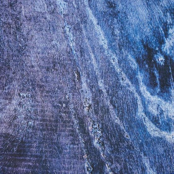 !09 Бумага глянцевая (набор 5 листов) "Мрамор голубой" 50 × 70 см.