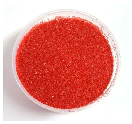 !09 Песок цветной , цвет красный, 400 г