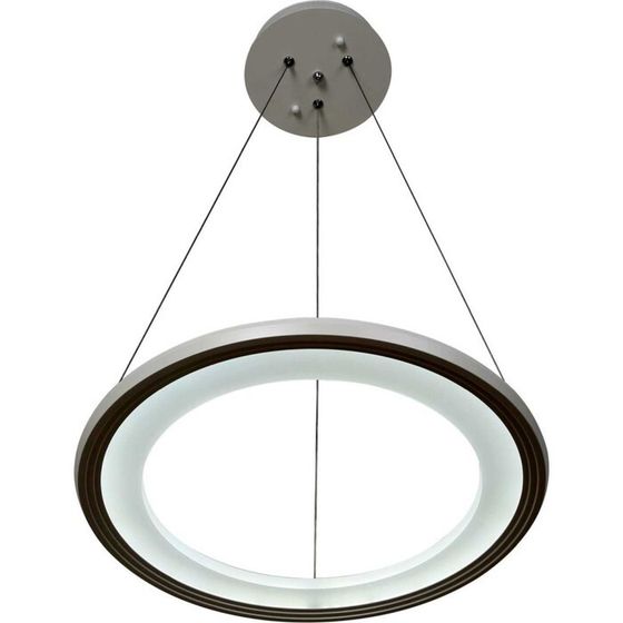 Светильник подвесной светодиодный Stilfort 2087/71/01C Hoop, 1х23Вт, LED, 400х400х1 200 мм, пульт ДУ, 3000-6500К, 3220Лм, цвет белый