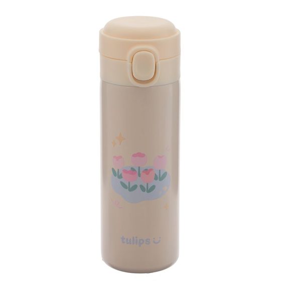 Термос, 400 мл, L6,5 W7 H20 см, дизайн микс