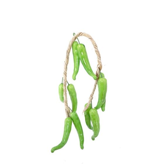 Изделие декоративное &quot;Перец&quot;, L10 W6 H56 см, 2в.