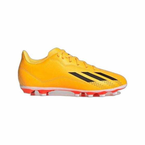 Футбольные бутсы Adidas X Speedportal.4 FXG Kids темно-оранжевые