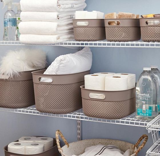 Корзина FILO M 12л сиреневая