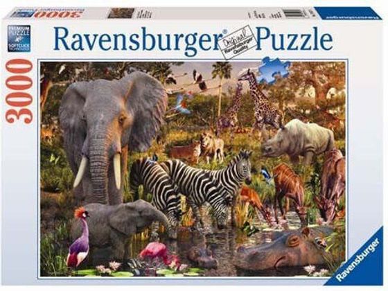 Ravensburger 3000 Afrykańskie zwierzęta - 170371