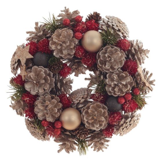 Изделие декоративное &quot;Венок&quot;, L25 W8 H25 см