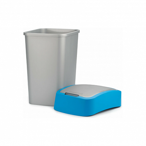 Контейнер для мусора FLIP BIN 25л голубой