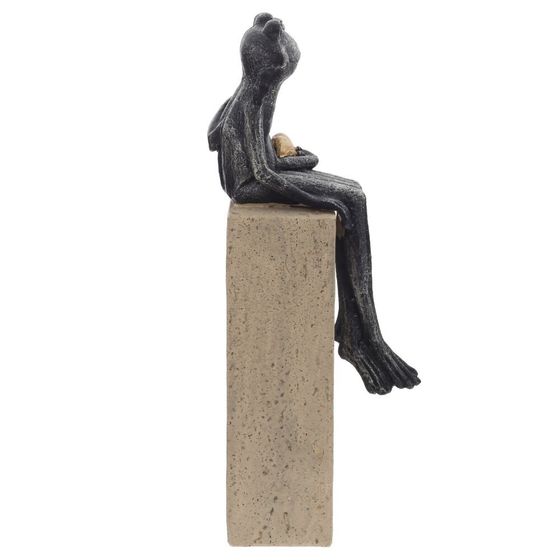 Фигурка декоративная "Лягушки", L10 W10,5 H27 см