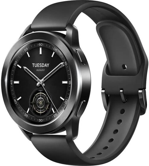 Смарт-часы Xiaomi Watch S3 1.43&quot; 135-200мм черный (BHR7874GL)