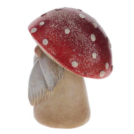 Фигурка декоративная &quot;Гриб&quot;, L7 W7 H8,5 см, 2в.