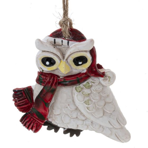 Изделие декоративное подвесное &quot;Сова&quot;, L5 W0,5 H5 см, 4в.