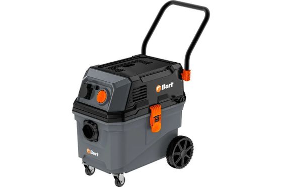 Строительный пылесос Bort BAX-700 1600Вт уборка: сухая/влажная серый