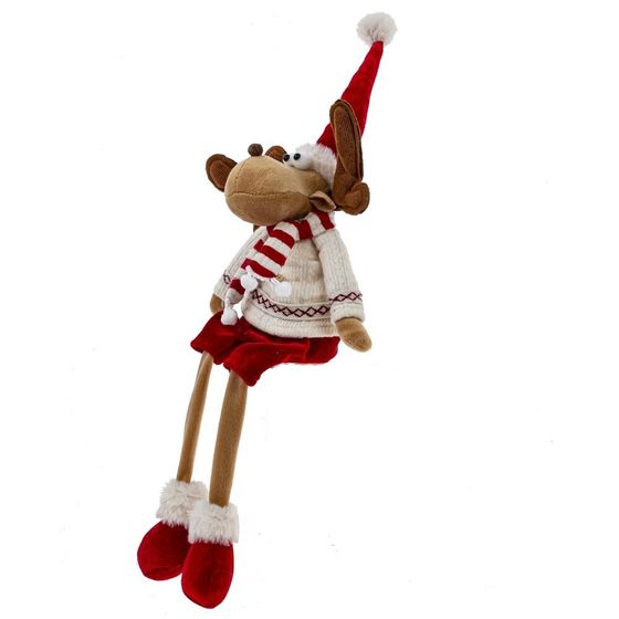Игрушка набивная &quot;Олень&quot;, L20 W9,5 H42/15 см, 2в.