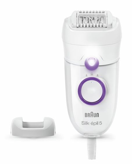 Эпилятор Braun SE 5-505P скор.:2 от электр.сети белый