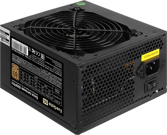 Блок питания 600W ATX ExeGate 600PPH-OEM 12cm fan (EX280578RUS-OEM)