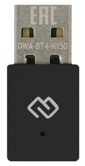 Сетевой адаптер Wi-Fi + Bluetooth Digma DWA-BT4-N150 N150 USB 2.0