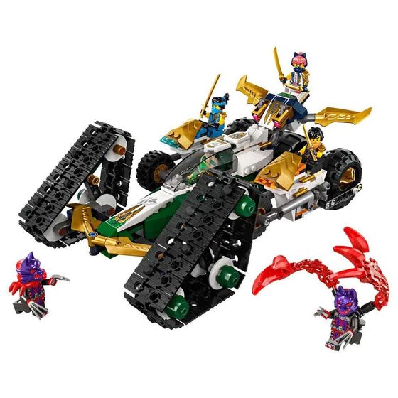 LEGO Ninja Team Комбинированная игра по строительству транспортных средств