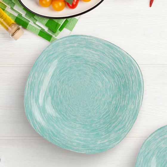 Набор столовый НЕО КАРИНА БРАШМАНИЯ ТЮРКУАЗ 12пр