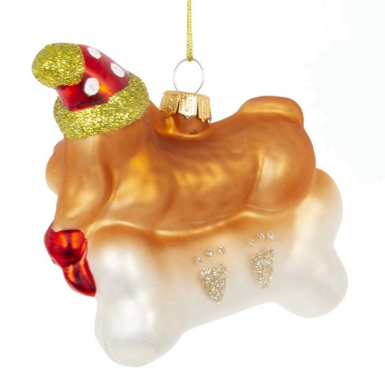 Украшение новогоднее "Собачка", L10 W4 H9,5 см