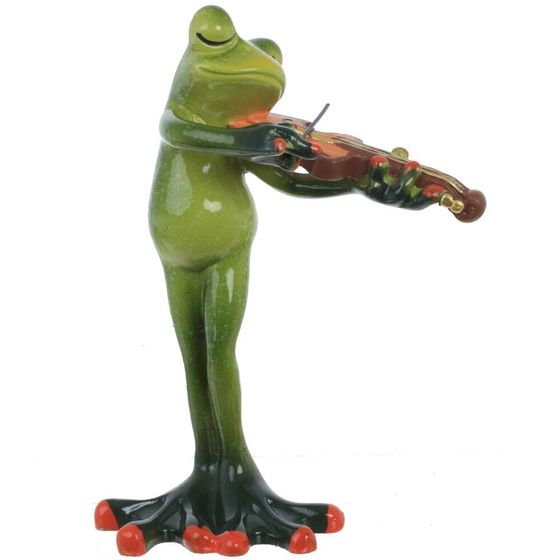 Фигурка декоративная &quot;Лягушка&quot;, Д14 Ш5 В14 см, 3в.