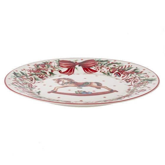 Тарелка &quot;Лошадка-качалка&quot;, L26,5 W26,5 H2,5 см