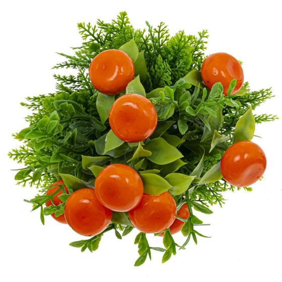 Дерево искусственное &quot;Мандарин&quot;, L14 W14 H21 см