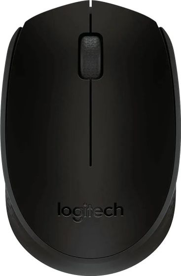 Мышь Logitech M171 черный/серый оптическая беспров. (1000dpi) (910-004424)