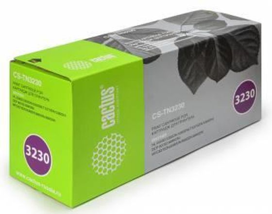 Картридж лазерный Cactus CS-TN3230 TN-3230 черный (3000стр.) для Brother HL-5340D/5350DN/5370DW/DCP-8070D/8085DN