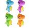 !09 Ластик (набор 5 штук) фигурный "Дракончик" микс